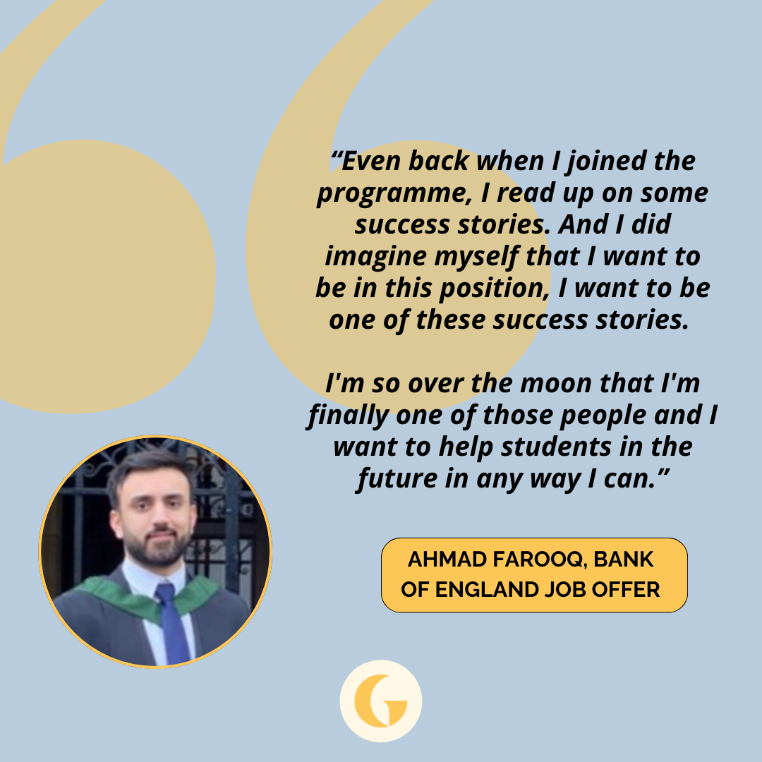 Grad Careers Coach success story