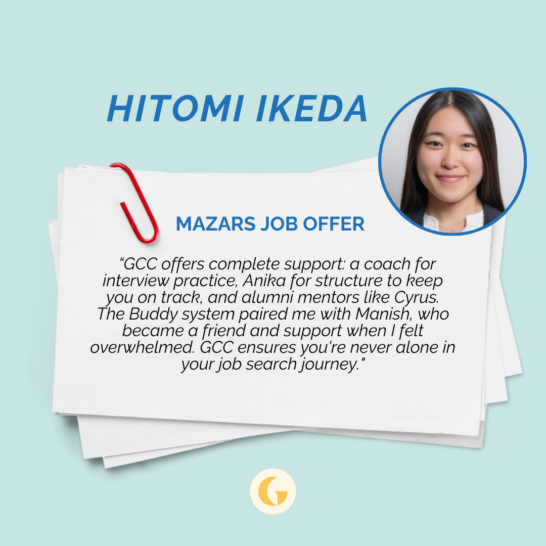 Grad Careers Coach success story